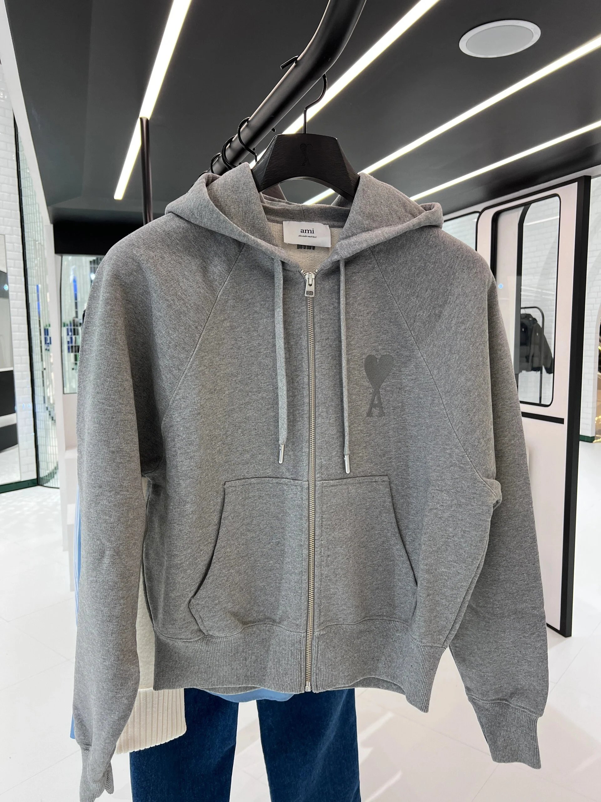 Ami Heart Grey Jacke