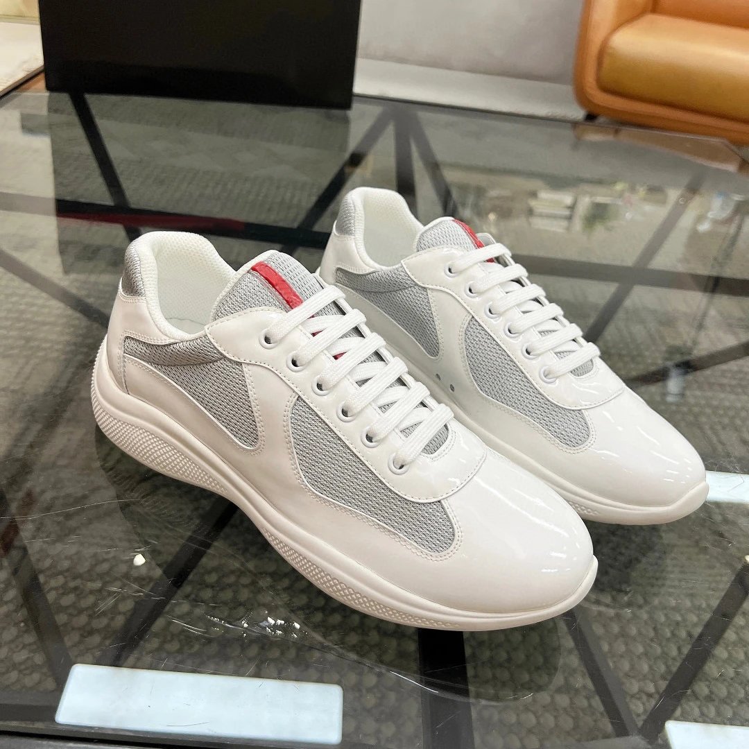 Prada Lace-Up White 