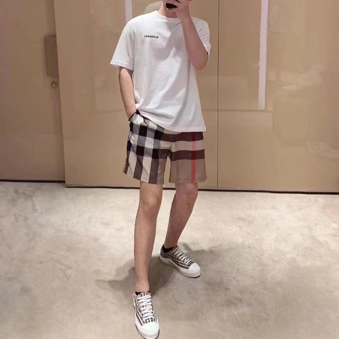 Burberry Plaid Patchwork Shorts photo 6