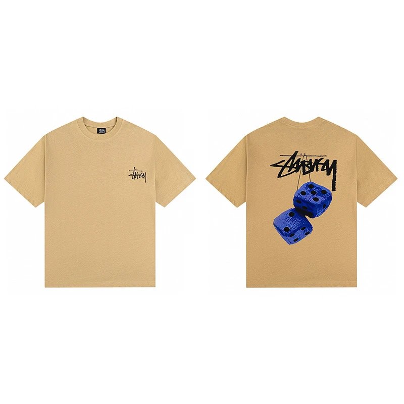 Stussy Dice Beige T-