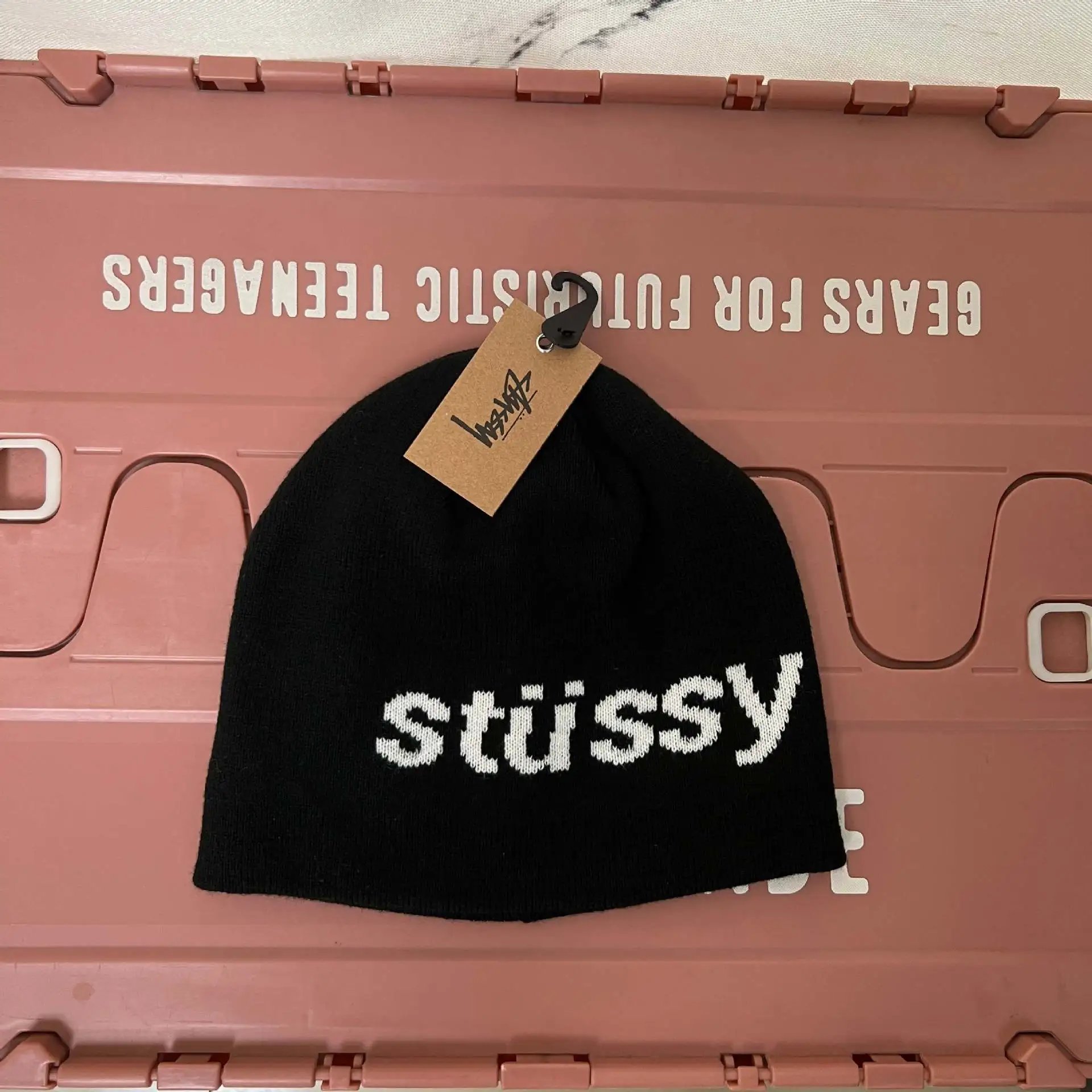 Stussy Black Beanie