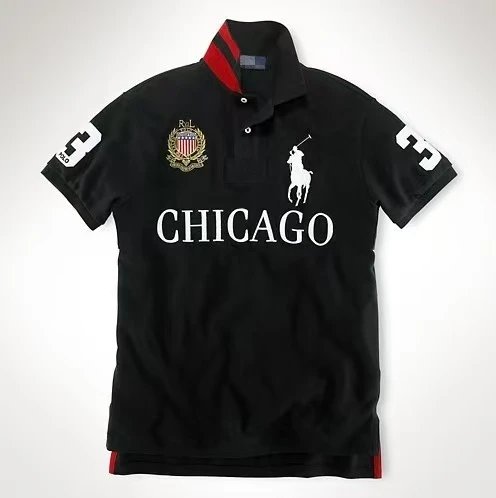 Ralph Lauren Chicago Black Polo Shirt