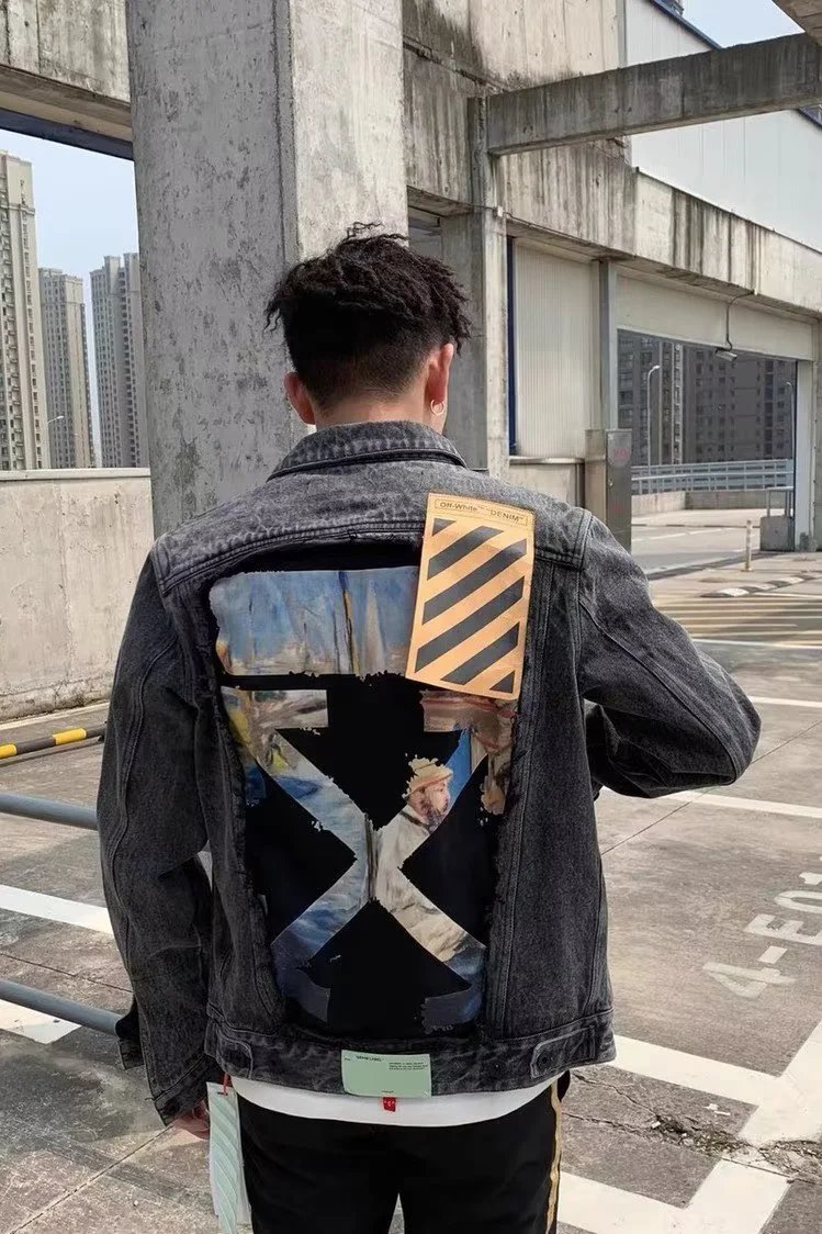 Denim Jacket Black Washed Classic Trucker Style
