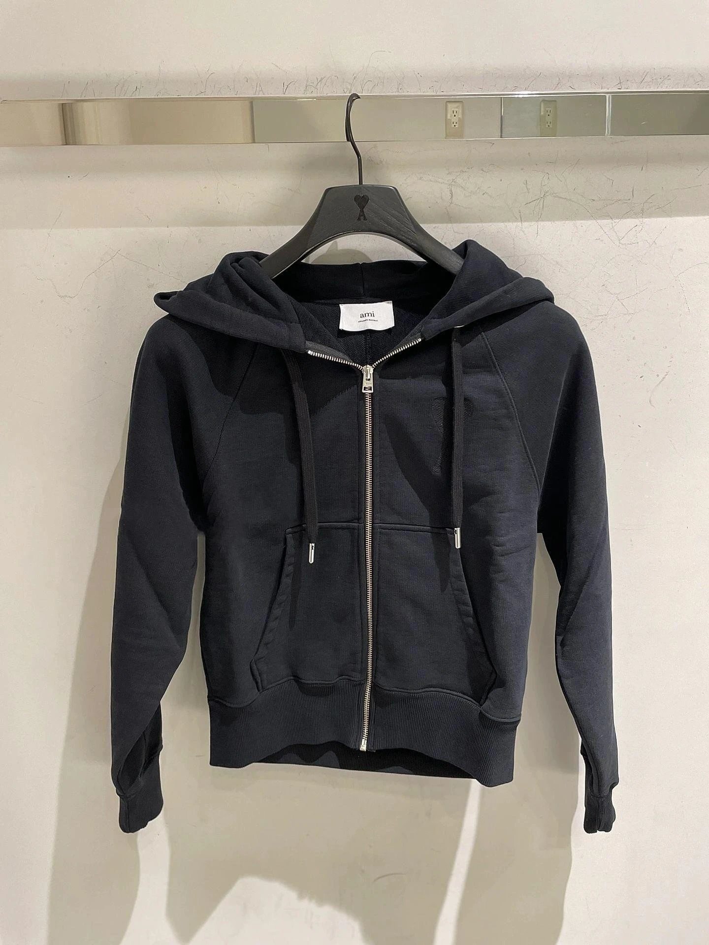 Ami Paris Black Hood