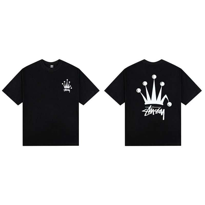Stussy Crown Black T