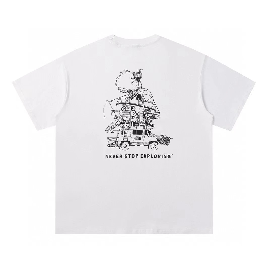 The North Face Never Stop Exploring White T-Shirt