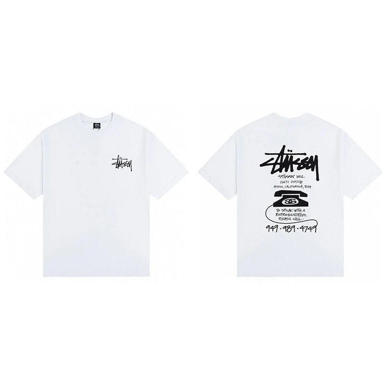 Stussy White T-Shirt