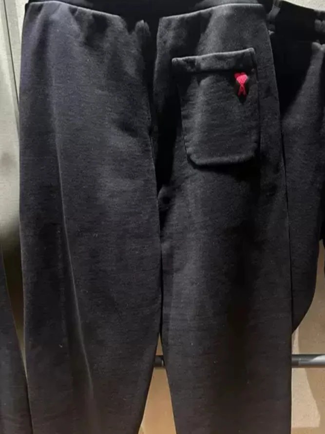 Ami Paris Black Pant