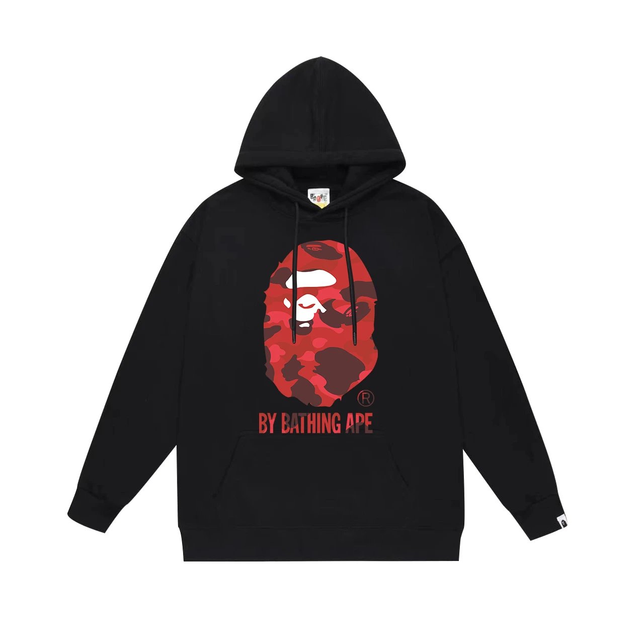 Bape Red Hoodie