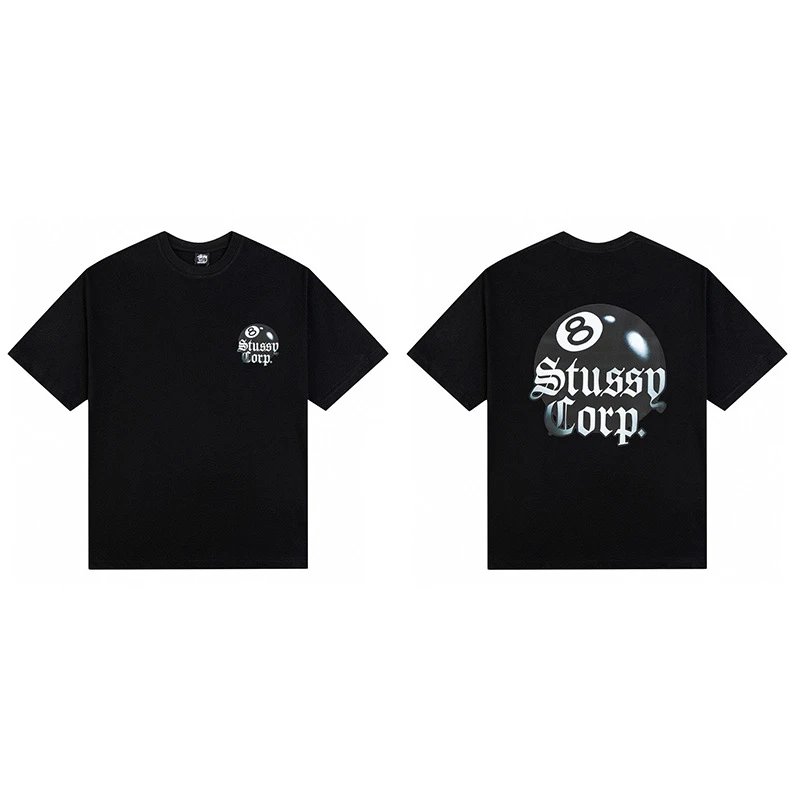 Stussy Corp Black T-