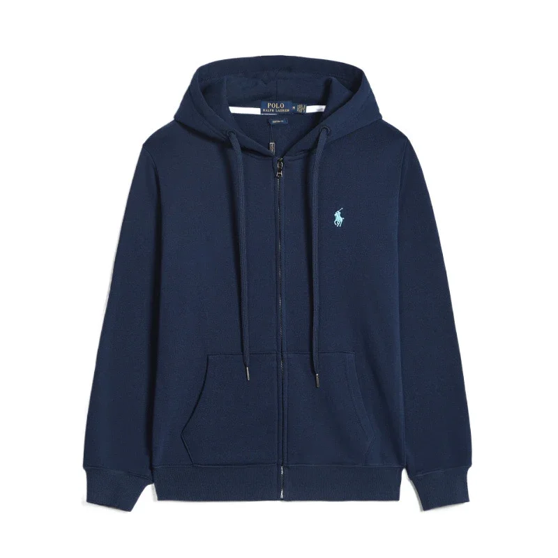 Ralph Lauren Navy Zip-Up Hoodie