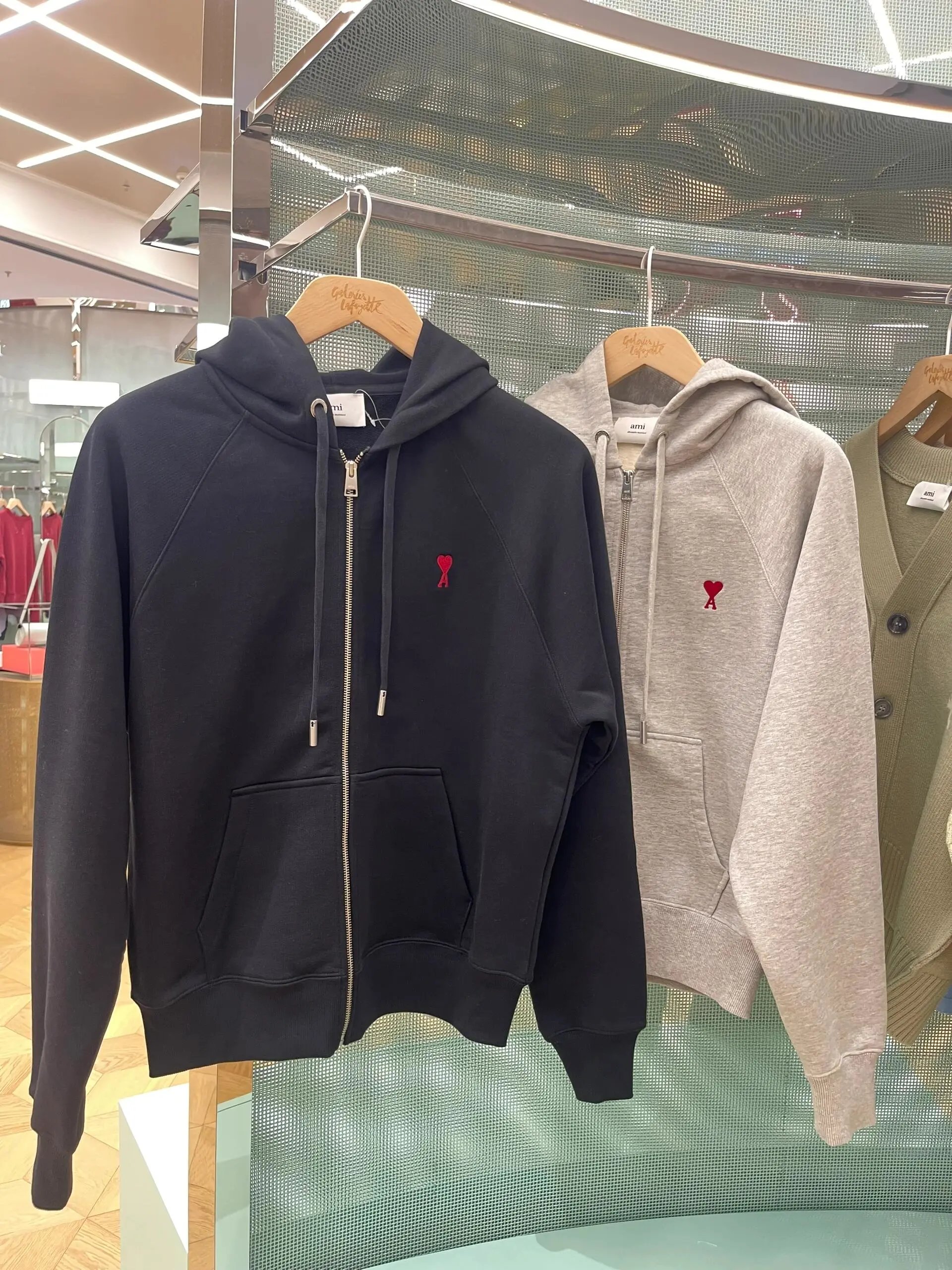 Ami Paris Black Hood
