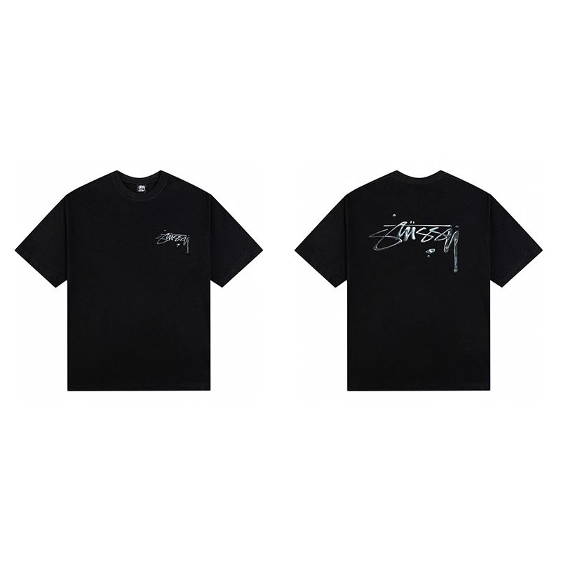 Stussy Black T-Shirt