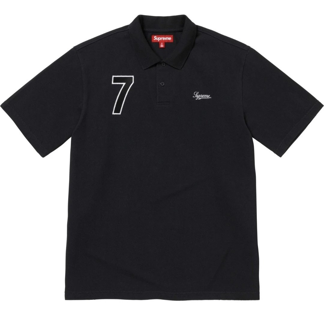 Supreme 7 Black Polo
