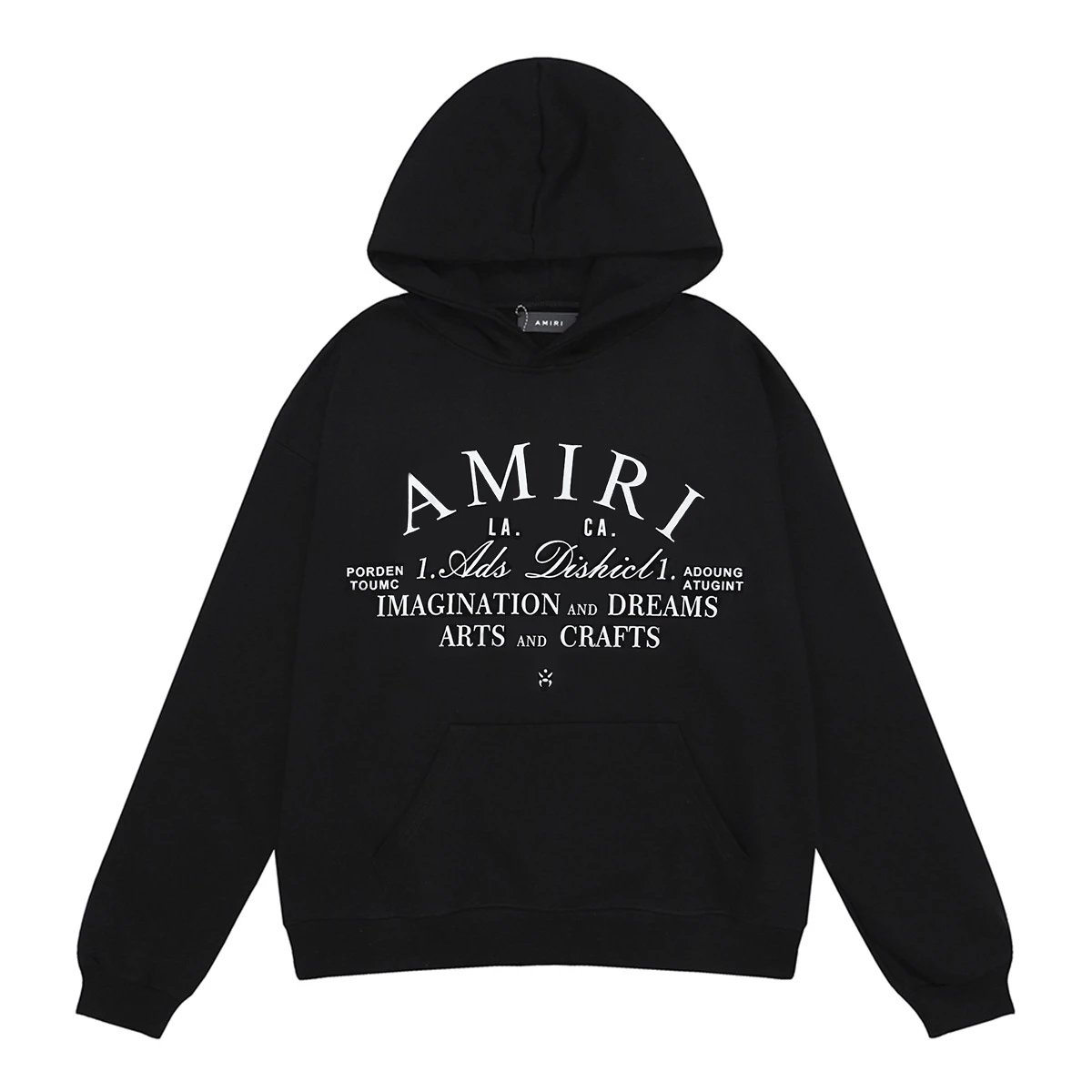 Amiri Black Hoodie