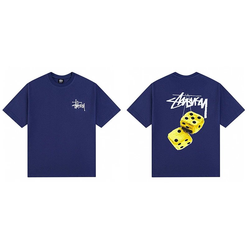 Stussy Dice Blue T-S