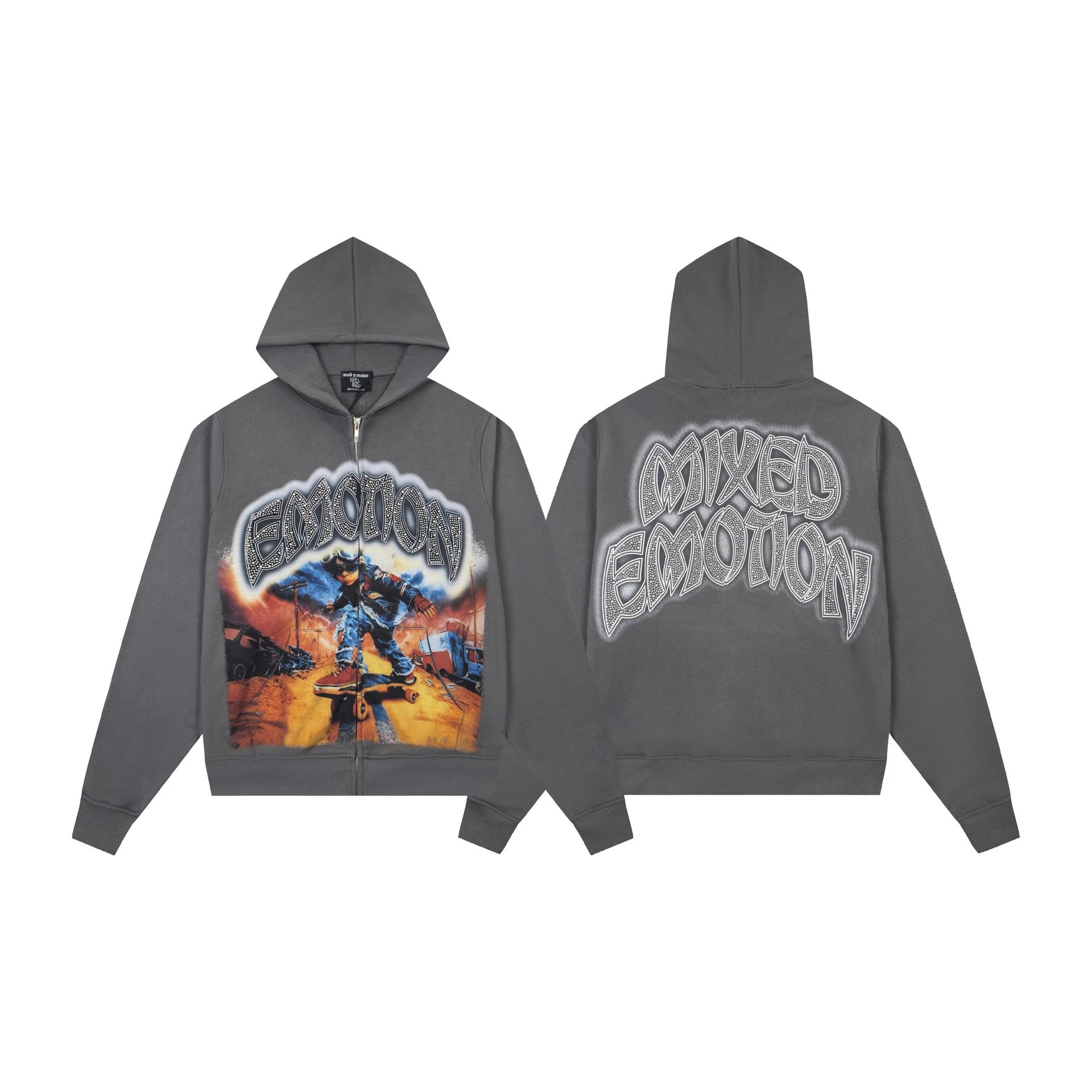 Mixed Emotion Gray H