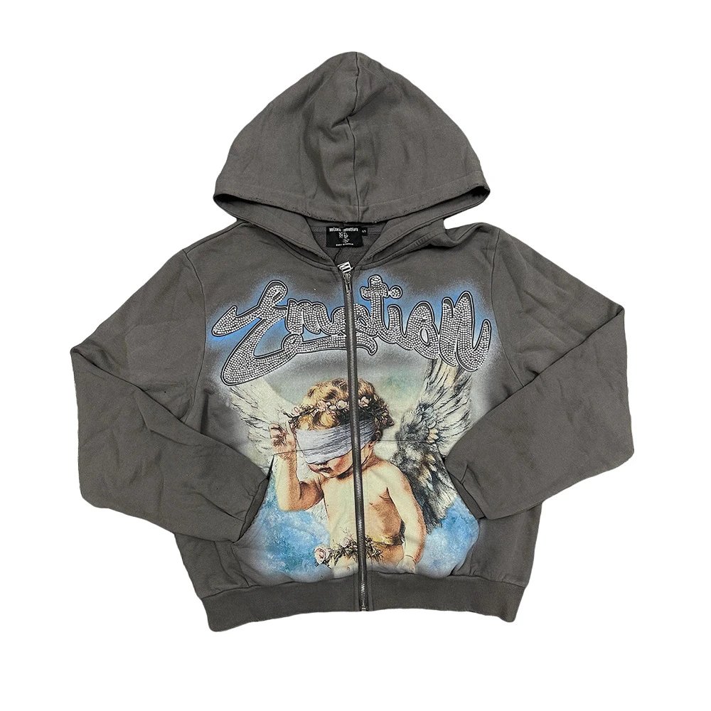 Emotion Gray Hoodie