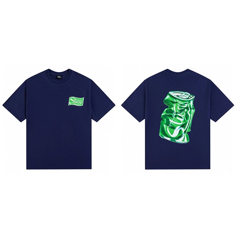 Stussy Navy Blue T-S
