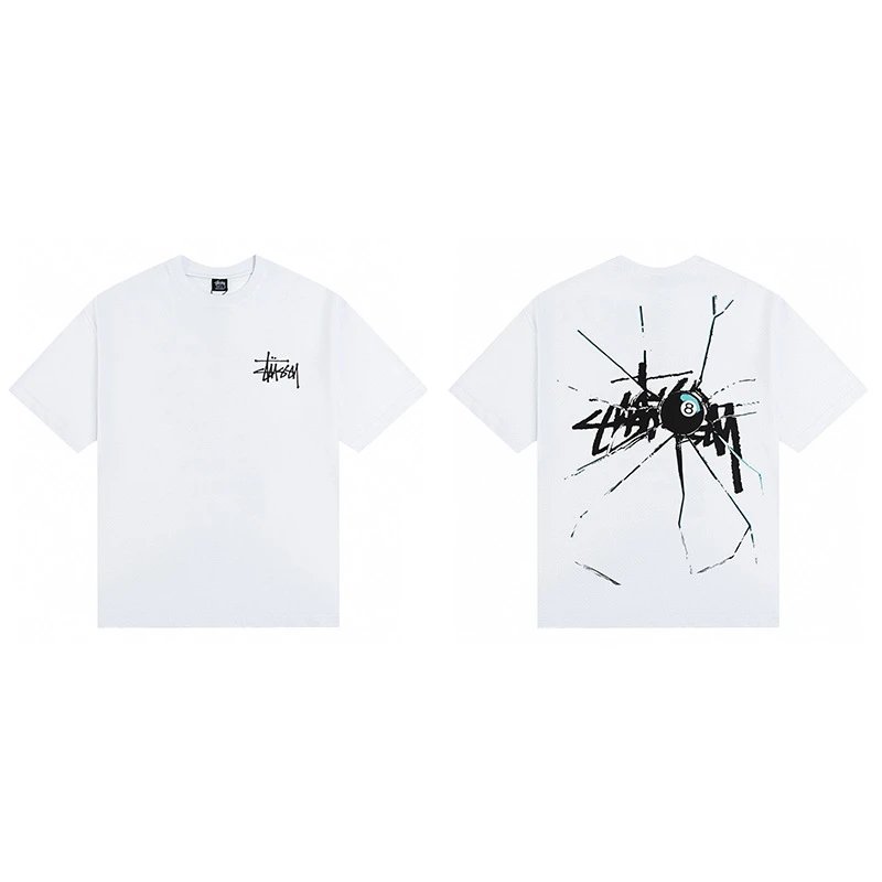 Stussy White Graphic