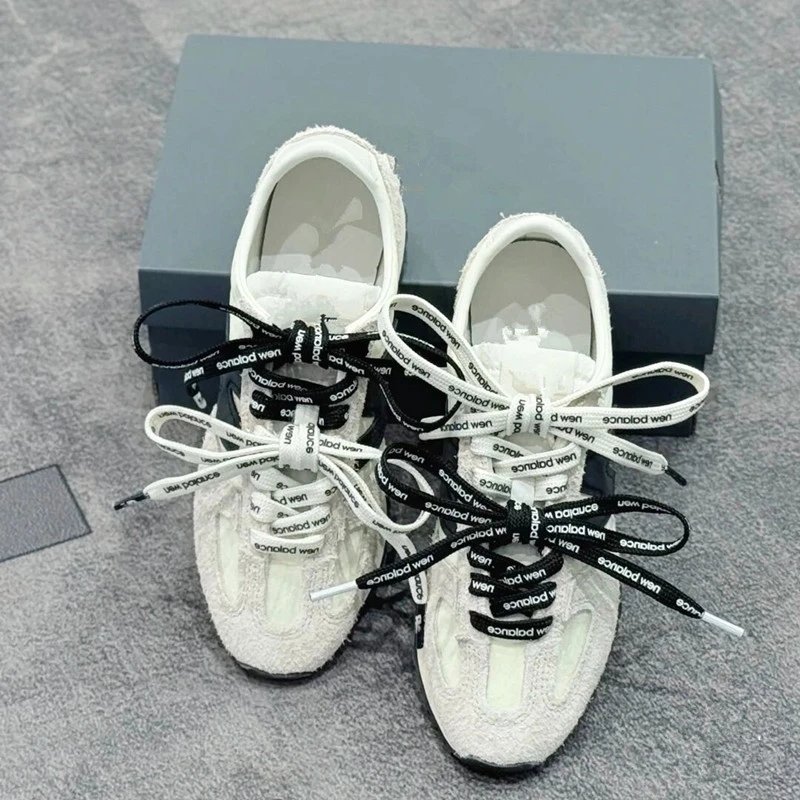 New Balance 990 Grey White Suede Mesh Running Sneakers