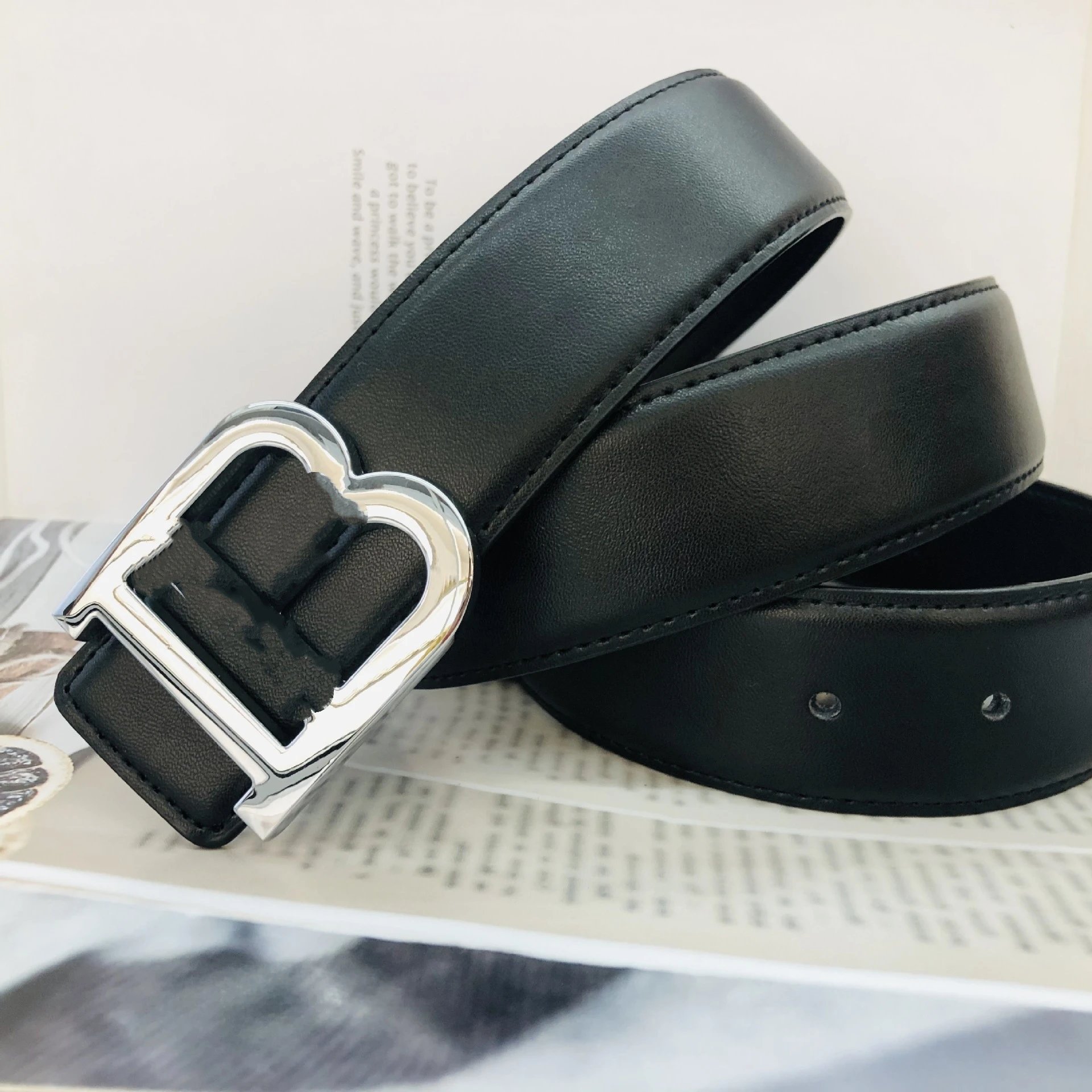 Burberry Black Belt