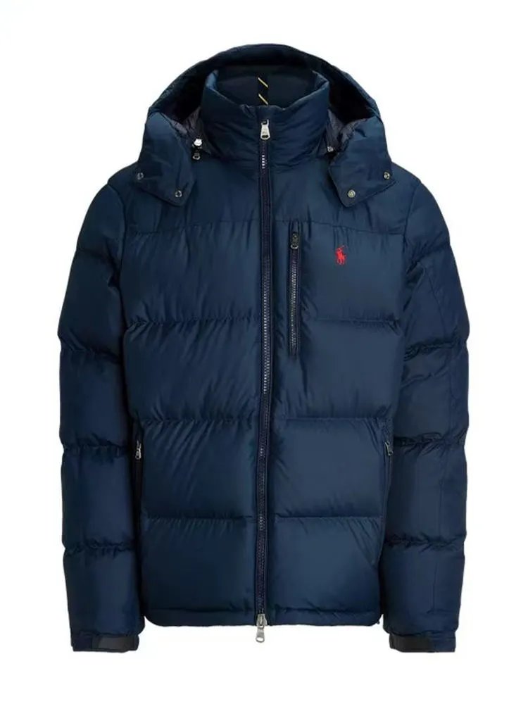Ralph Lauren Black Puffer Hooded Jacket