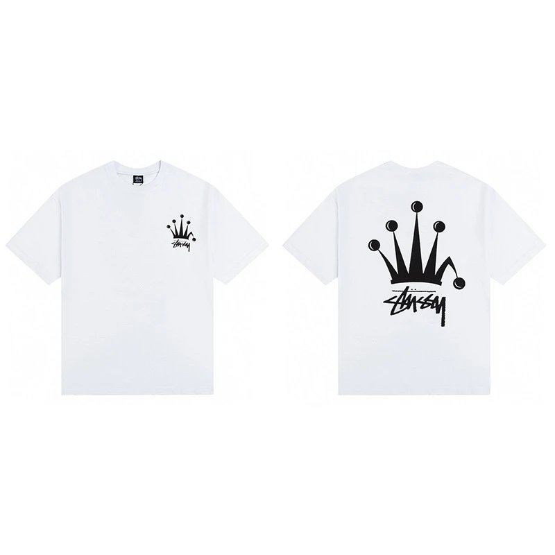 Stussy Crown White T