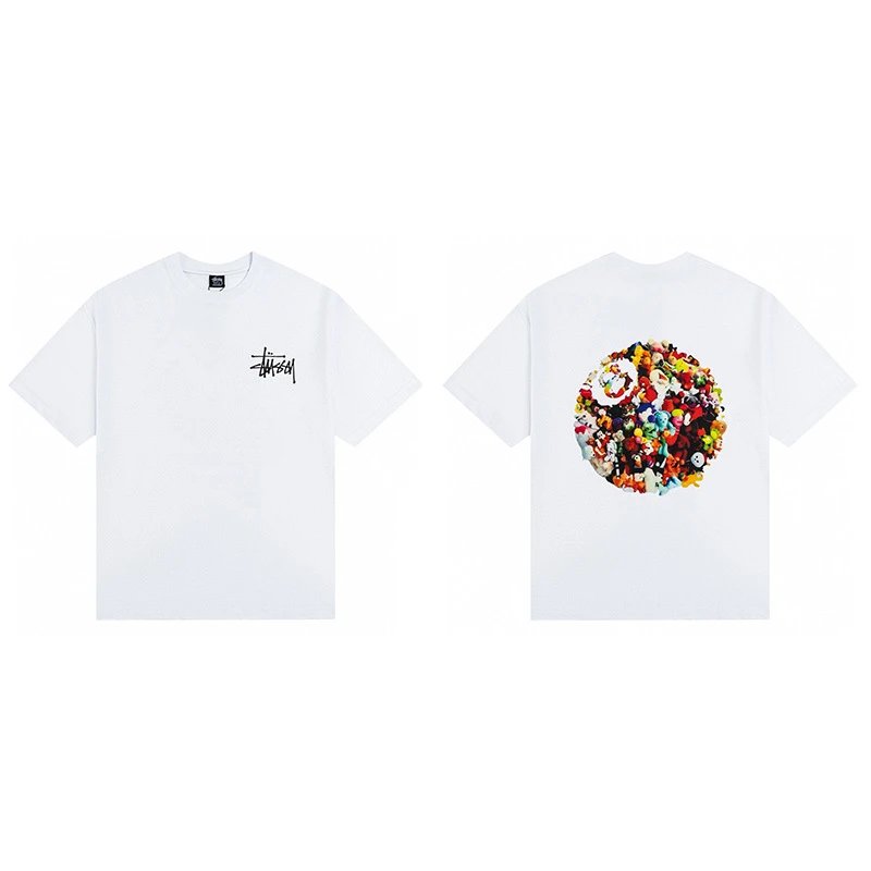 Stussy White Tee T-S