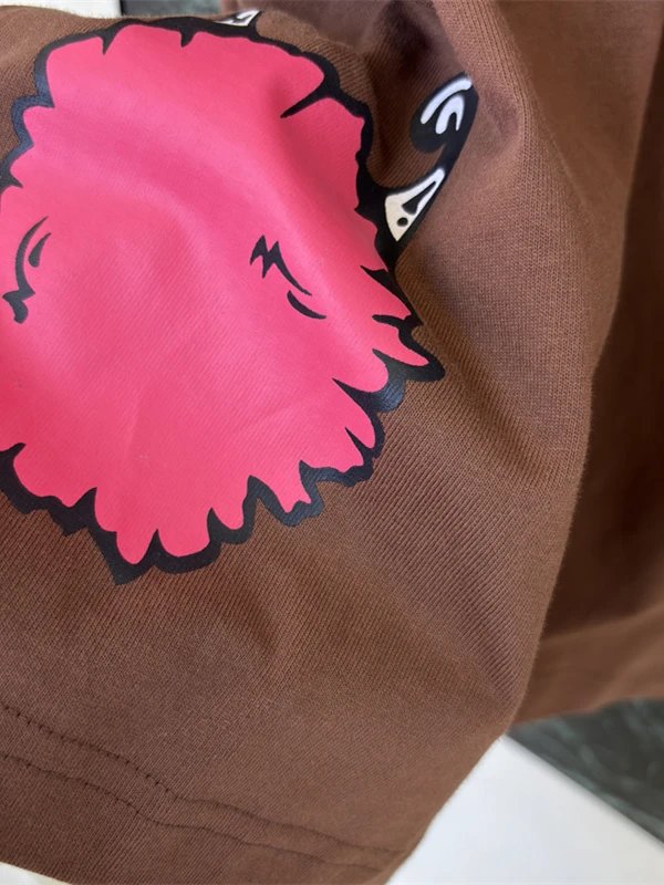 Chrome Hearts Brown Graphic Pocket T-Shirt