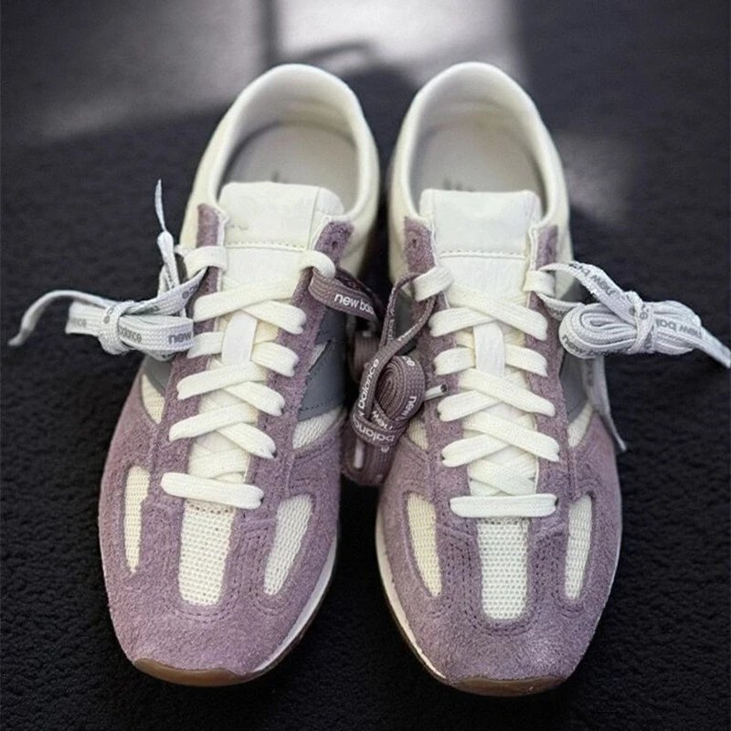 New Balance 990 Grey White Suede Mesh Running Sneakers