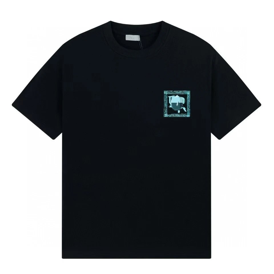 Dior Black Graphic T
