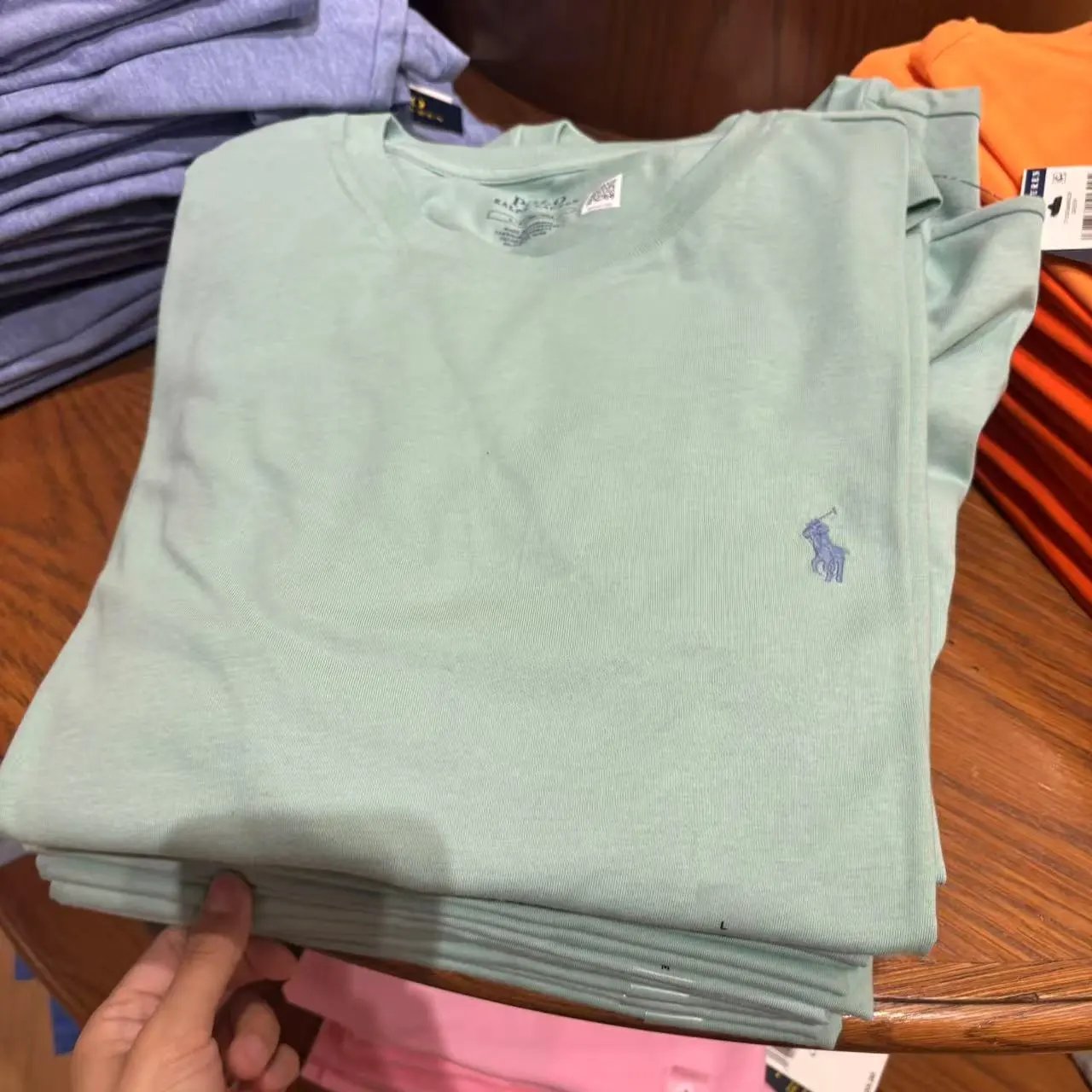 Polo Ralph Lauren Classic Fit Cream Crewneck T-Shirt