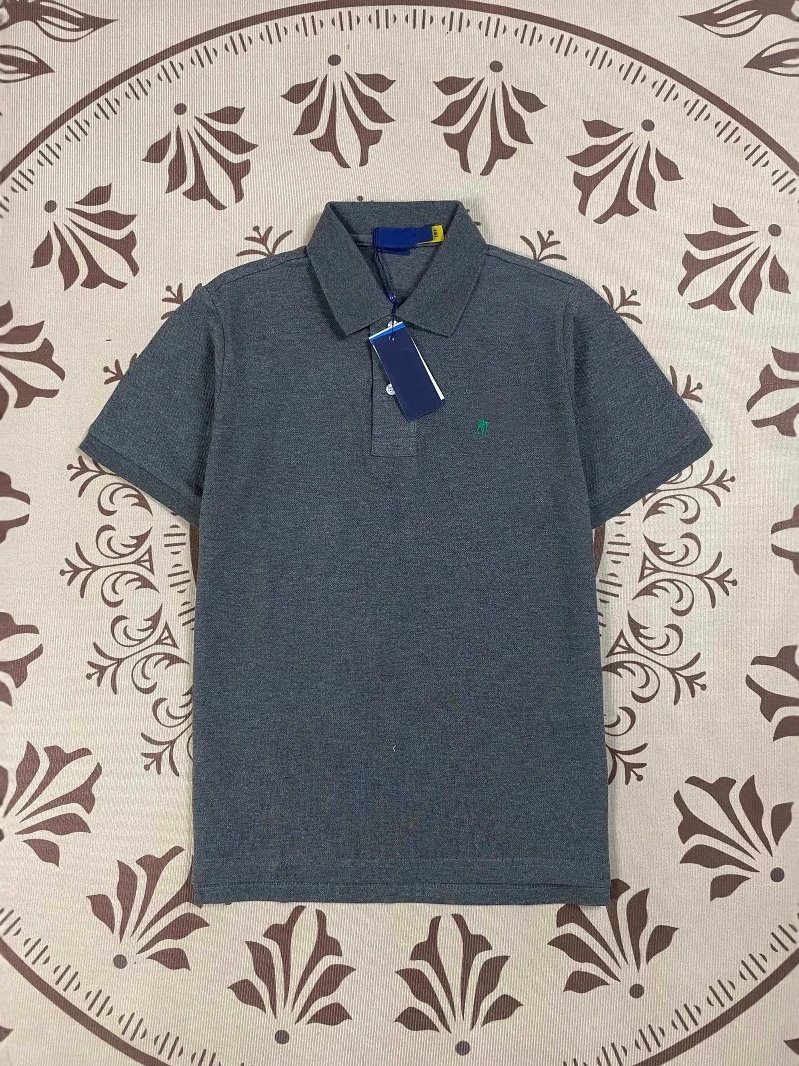 Polo Ralph Lauren Gray Heather Classic Fit Polo Shirt