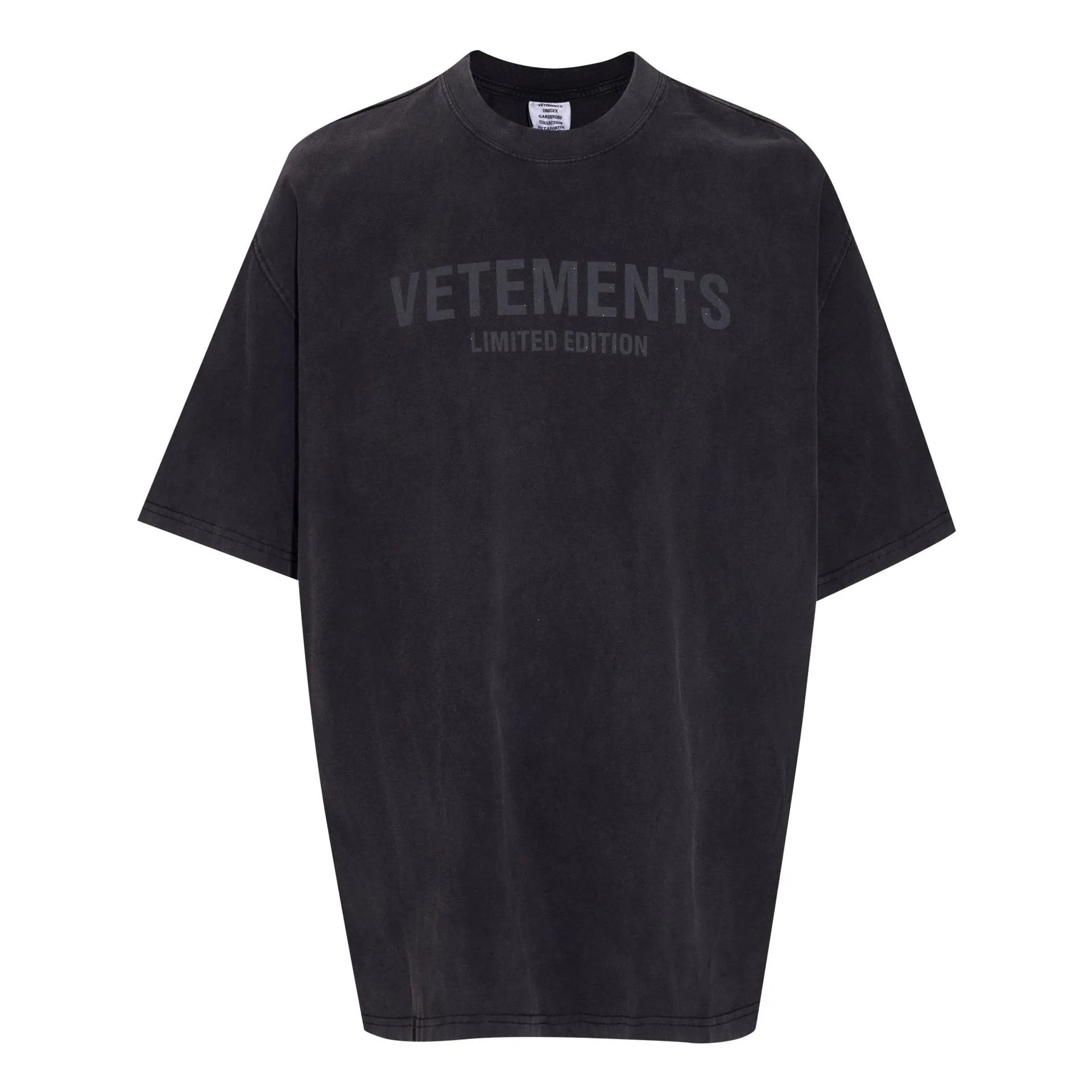 Vetements Black T-Sh