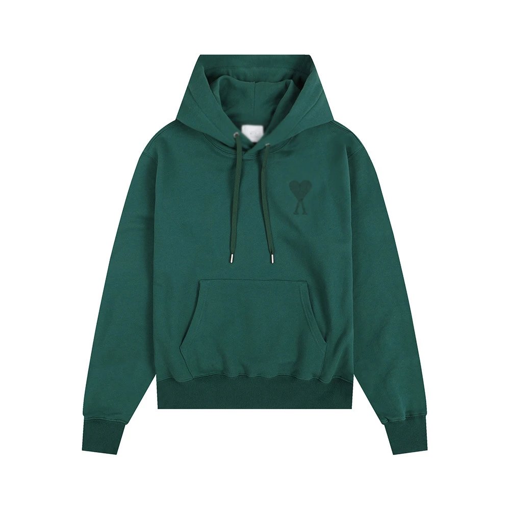 Ami Paris Green Hood