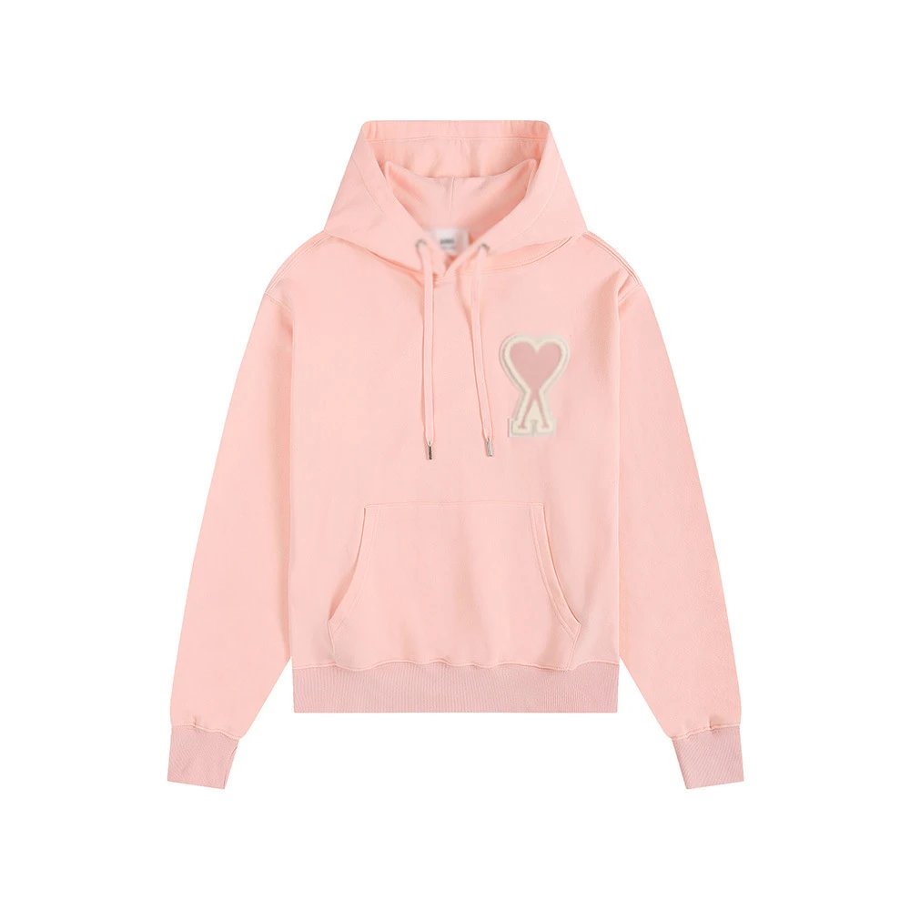 Ami Paris Pink Hoodi