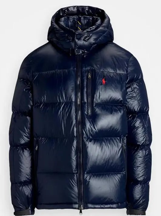 Ralph Lauren Black Puffer Hooded Jacket
