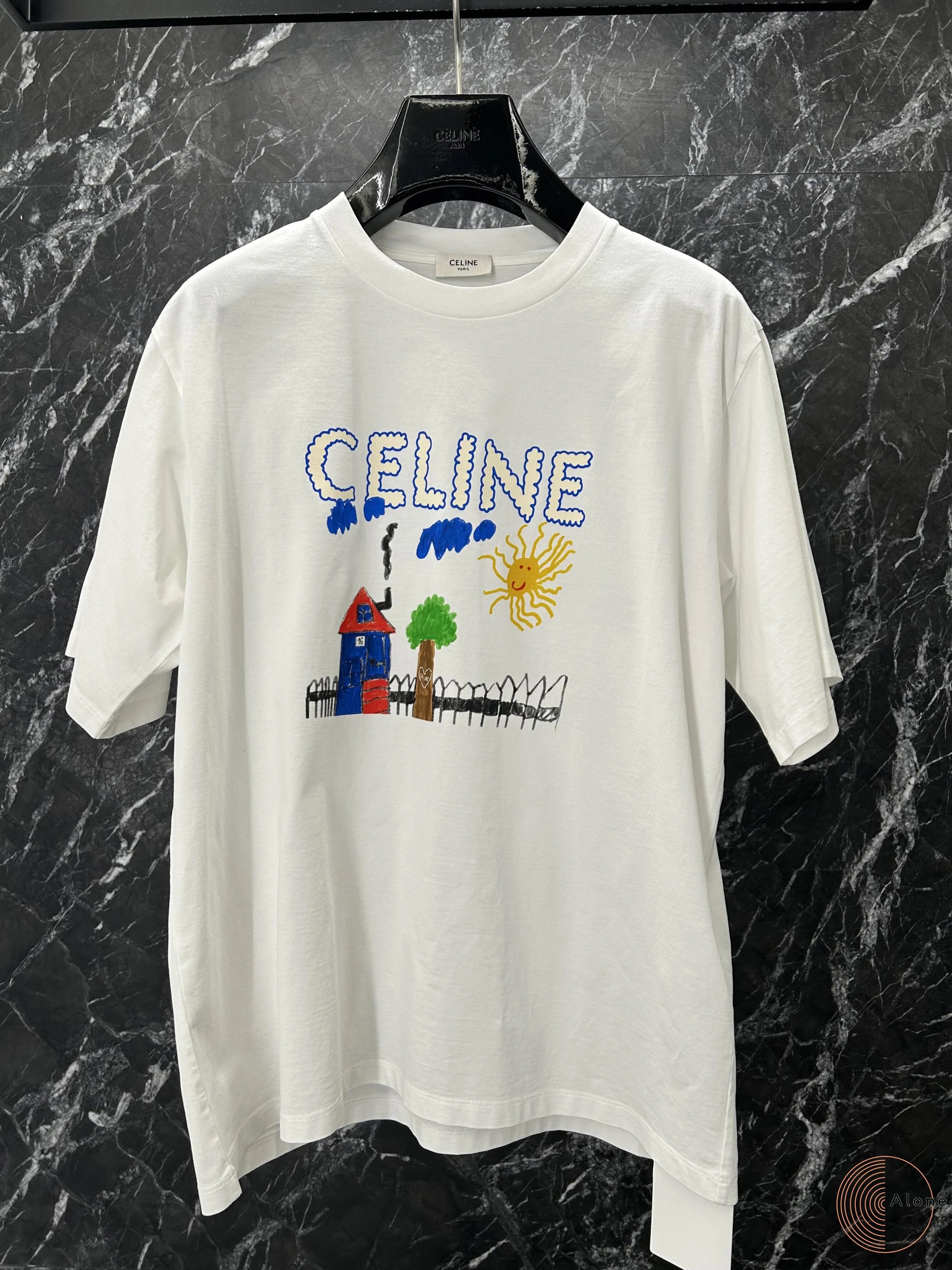 Celine White T-Shirt