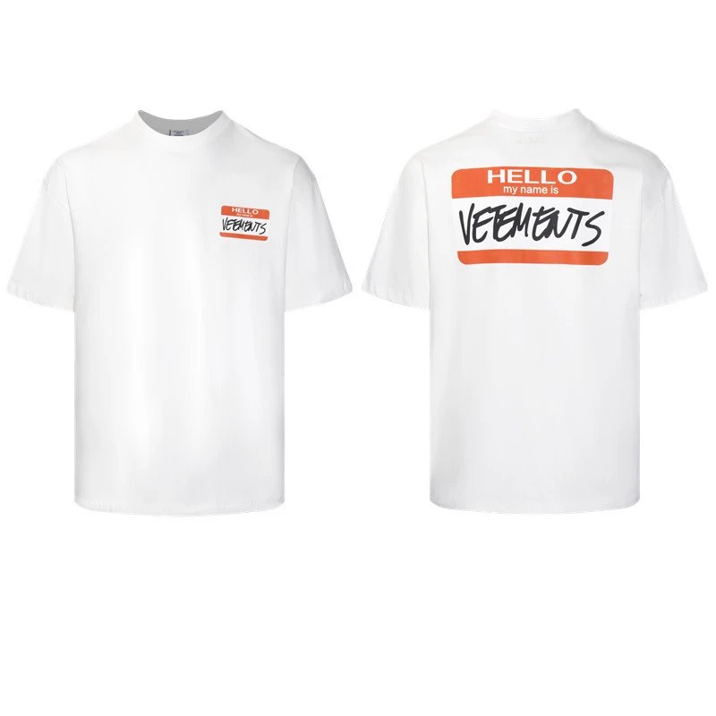 Vetements White T-Sh