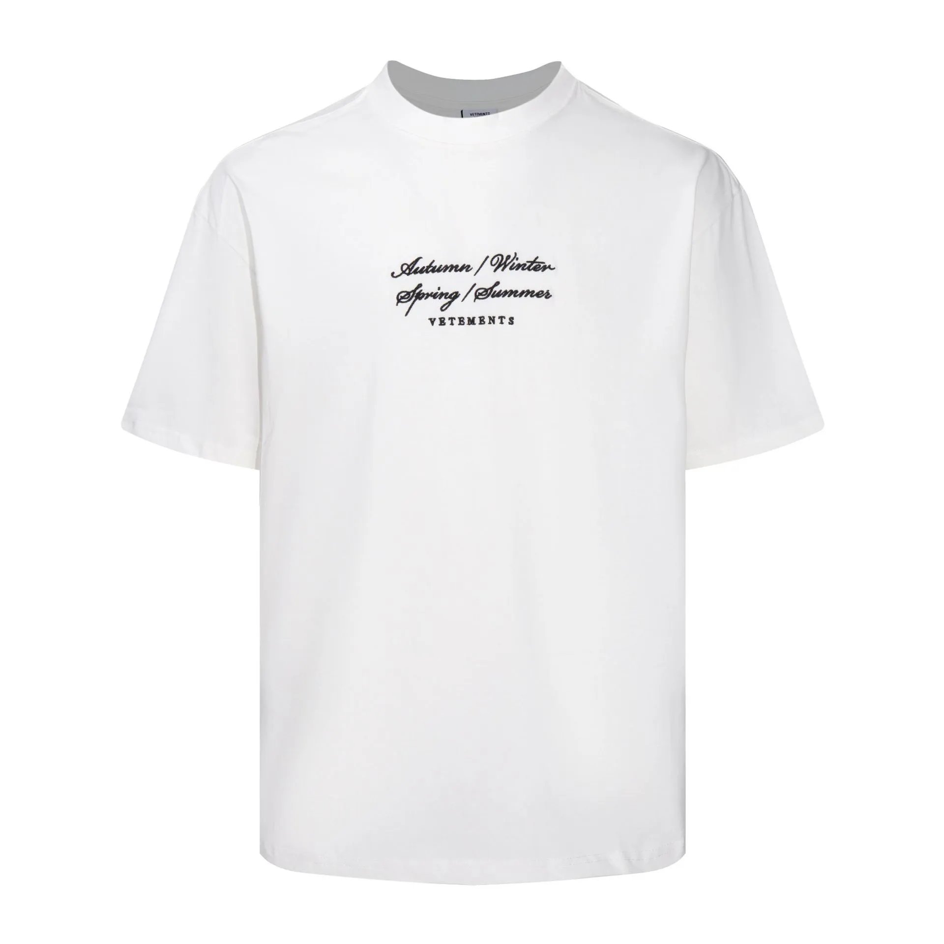 Vetements White T-Sh