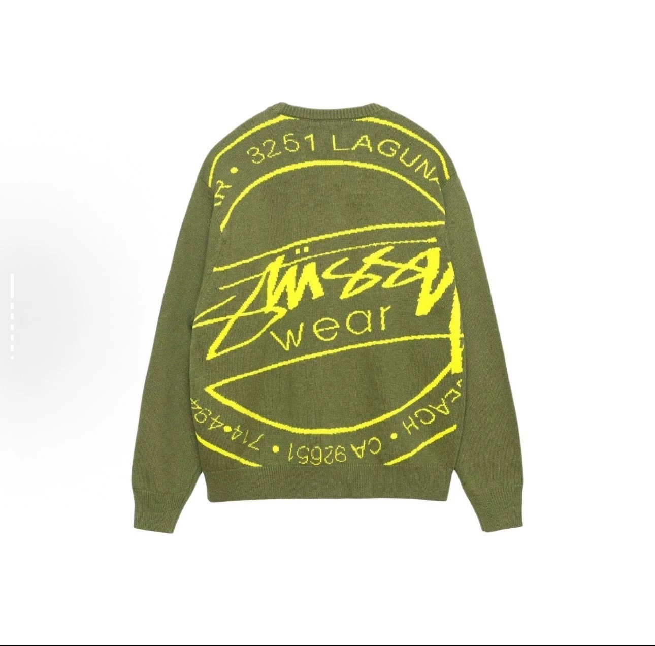Stussy Olive Yellow 