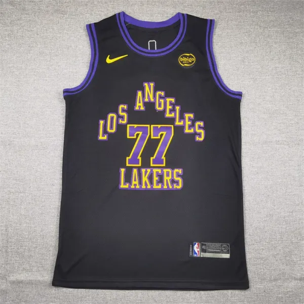 Nike x Los Angeles Lakers City Edition Jersey Black - 1