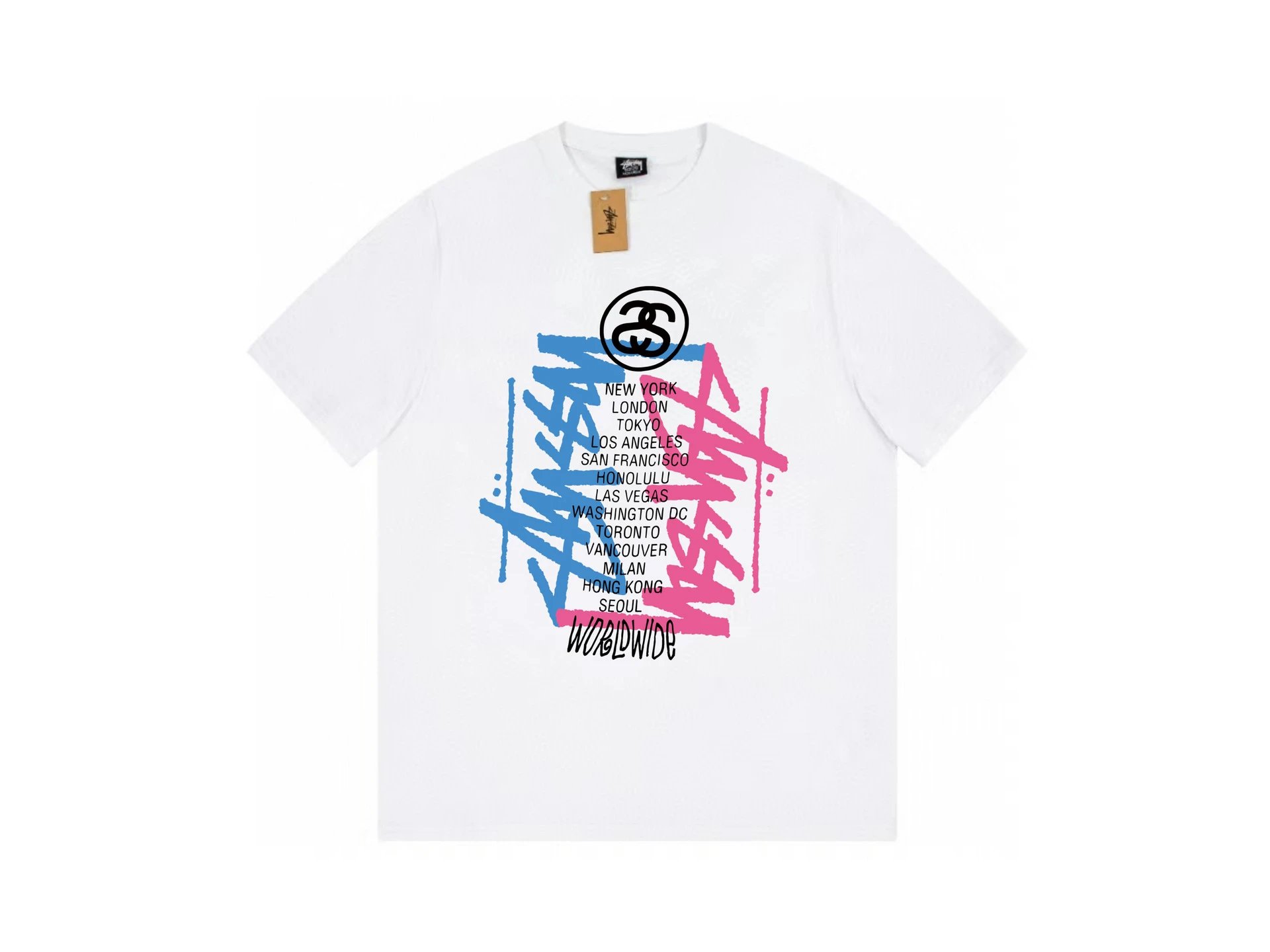 Stussy White T-Shirt