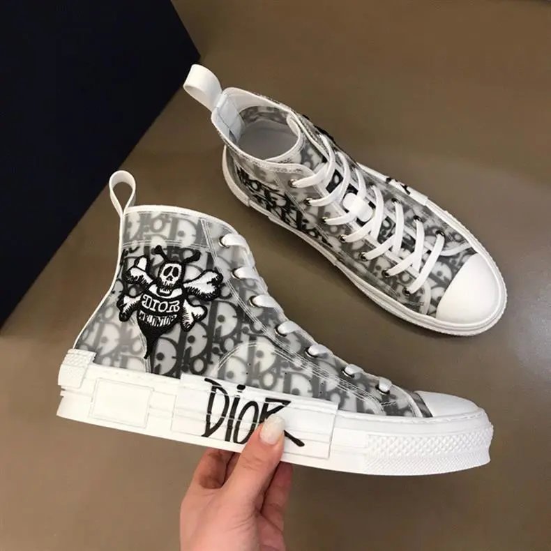 Dior Oblique Grey Hi