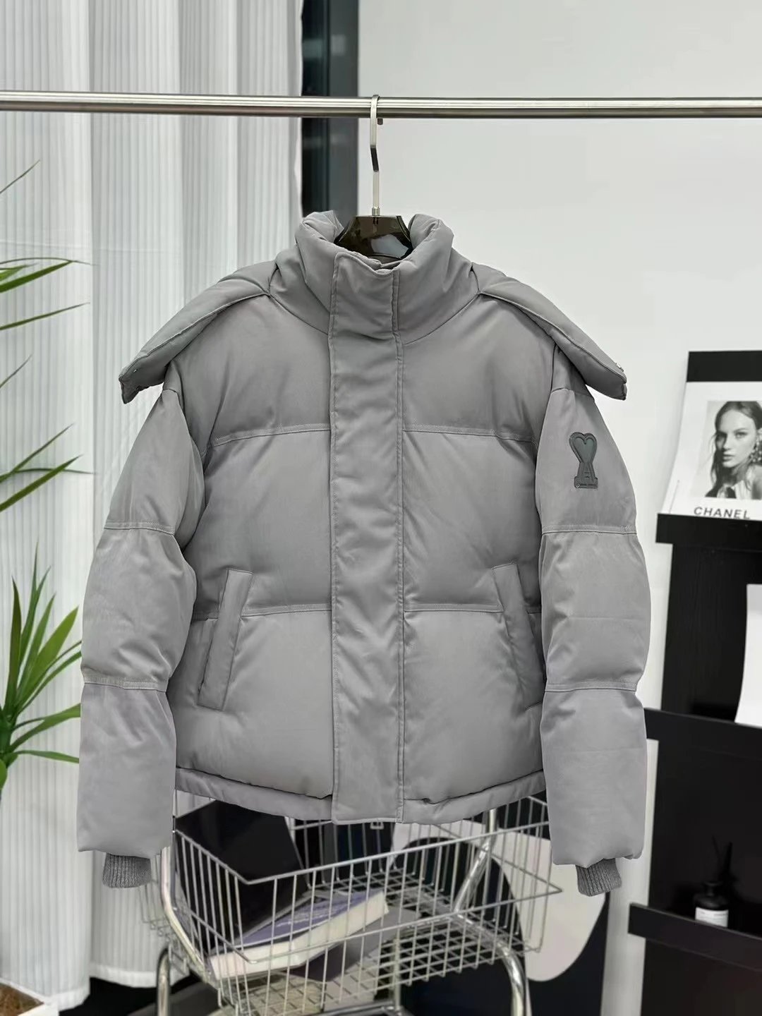 AMIIDM Gray Jacket