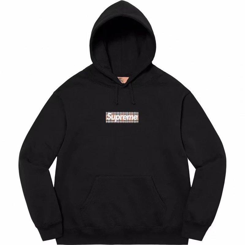 Supreme Black Hoodie