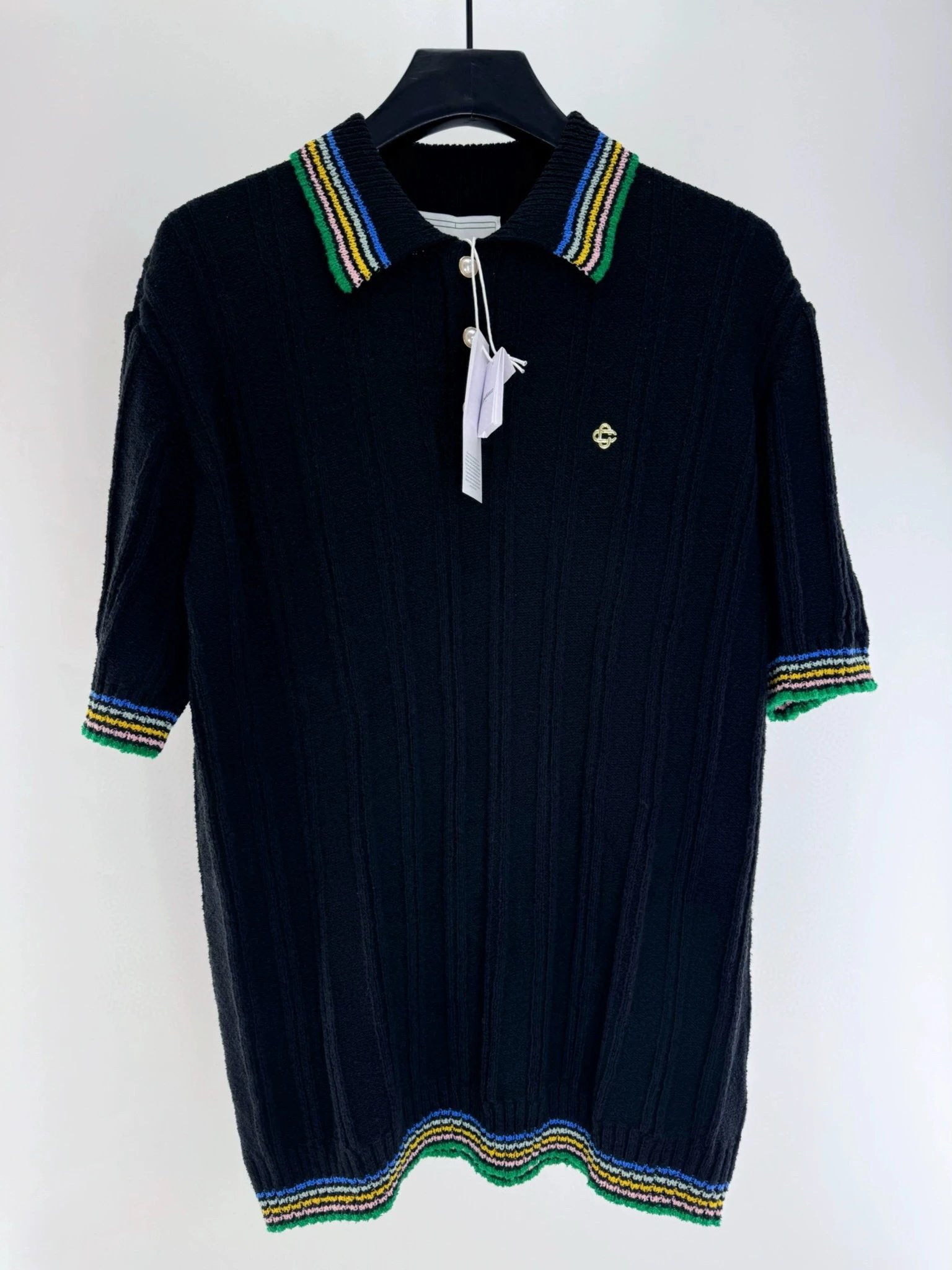 Golf Wang Black Polo