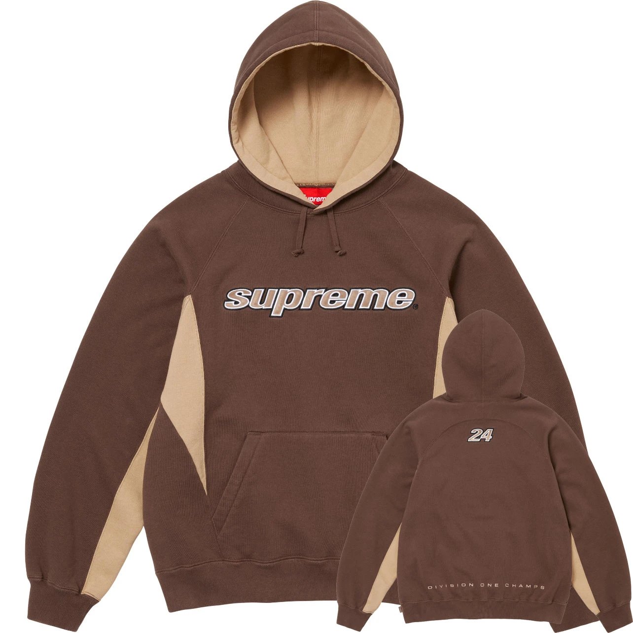 Supreme Brown Hoodie