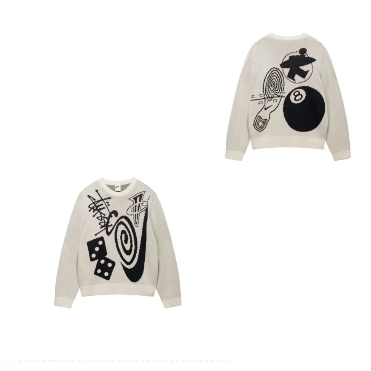 Stussy x Nike White 